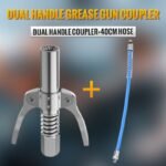 High Pressure Dual Handle Grease Gun Coupler - Image 11