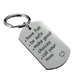 💝PERFECT GIFT FOR LOVE🎁Have Fun. Be Safe. Make Good Choices and Call Your Grandma/Grandpa Keychain - Image 8