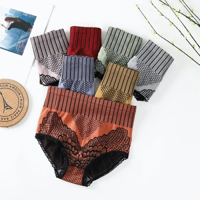 High-Waist Cotton Panties for Women - Image 1
