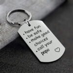 💝PERFECT GIFT FOR LOVE🎁Have Fun. Be Safe. Make Good Choices and Call Your Grandma/Grandpa Keychain - Image 10