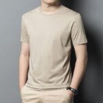 Men's T-shirt in plain colour Ice Silk - Image 4