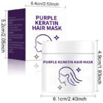 ✨ Buy 2 Get 1 Free! Purple Keratin Hair Mask - Tones Blonde. Silver & Gray Hair | Anti-Brass + Color Lock - Image 15