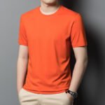 Men's T-shirt in plain colour Ice Silk - Image 14