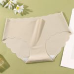 Women's seamless one piece ice silk underwear - Image 9