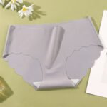 Women's seamless one piece ice silk underwear - Image 8