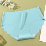 Women's seamless one piece ice silk underwear - Image 12