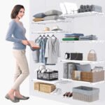 ⚡Hot Sale⚡Expandable Closet Tension Shelf Storage Rack for Wardrobe. Kitchen. Bathroom - Image 4