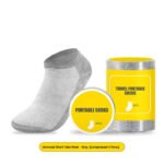 Non-Washable Portable Compressed Cotton Socks - Image 3