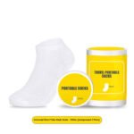 Non-Washable Portable Compressed Cotton Socks - Image 5