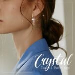 Crystal tassel earrings - Image 2
