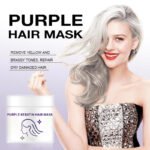 ✨ Buy 2 Get 1 Free! Purple Keratin Hair Mask - Tones Blonde. Silver & Gray Hair | Anti-Brass + Color Lock