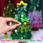Twisted Stick Christmas Tree