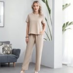 🌸 Women's Soft Casual Top and Pants Set - Image 6