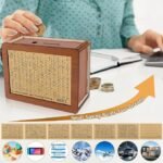 🎁 Hot Sale 49% OFF 🔥Wallet Fattening Program——Cash Vault Wooden Savings Box - Image 9