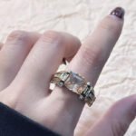 🎁Hot Sale🔥Heavy Duty Vintage Zirconia Wide Band Ring - Image 9