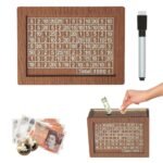 🎁 Hot Sale 49% OFF 🔥Wallet Fattening Program——Cash Vault Wooden Savings Box - Image 20