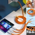 🔥120W 3 in 1 Rotating Elbow Fast Charging Data Cable⚡ - Image 9