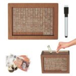 🎁 Hot Sale 49% OFF 🔥Wallet Fattening Program——Cash Vault Wooden Savings Box - Image 16