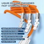 🔥120W 3 in 1 Rotating Elbow Fast Charging Data Cable⚡ - Image 6