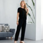 🌸 Women's Soft Casual Top and Pants Set - Image 4
