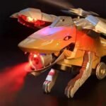 Hot Sale LED Transforming Dinosaur Helicopter Toy - Image 4