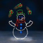 Playful Animated Snowball Light - Image 10