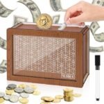 🎁 Hot Sale 49% OFF 🔥Wallet Fattening Program——Cash Vault Wooden Savings Box - Image 5