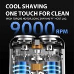 Portable Rotary Dual Ring Electric Shaver - Image 3