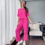 🌸 Women's Soft Casual Top and Pants Set - Image 3