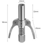High Pressure Dual Handle Grease Gun Coupler - Image 7