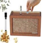 🎁 Hot Sale 49% OFF 🔥Wallet Fattening Program——Cash Vault Wooden Savings Box - Image 15