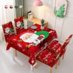 Christmas Tablecloth Chair Cover Decorations