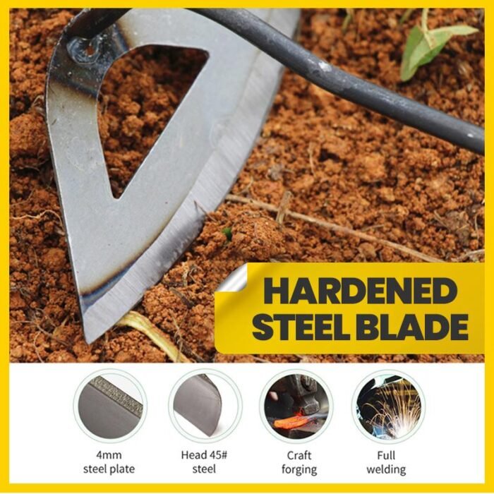 All-steel Hardened Hollow Hoe - Image 8