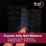 Mysterious Cat Eye Nail Patch with Jelly Gum(24PCS) - Image 8