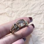 🎁Hot Sale🔥Heavy Duty Vintage Zirconia Wide Band Ring - Image 8