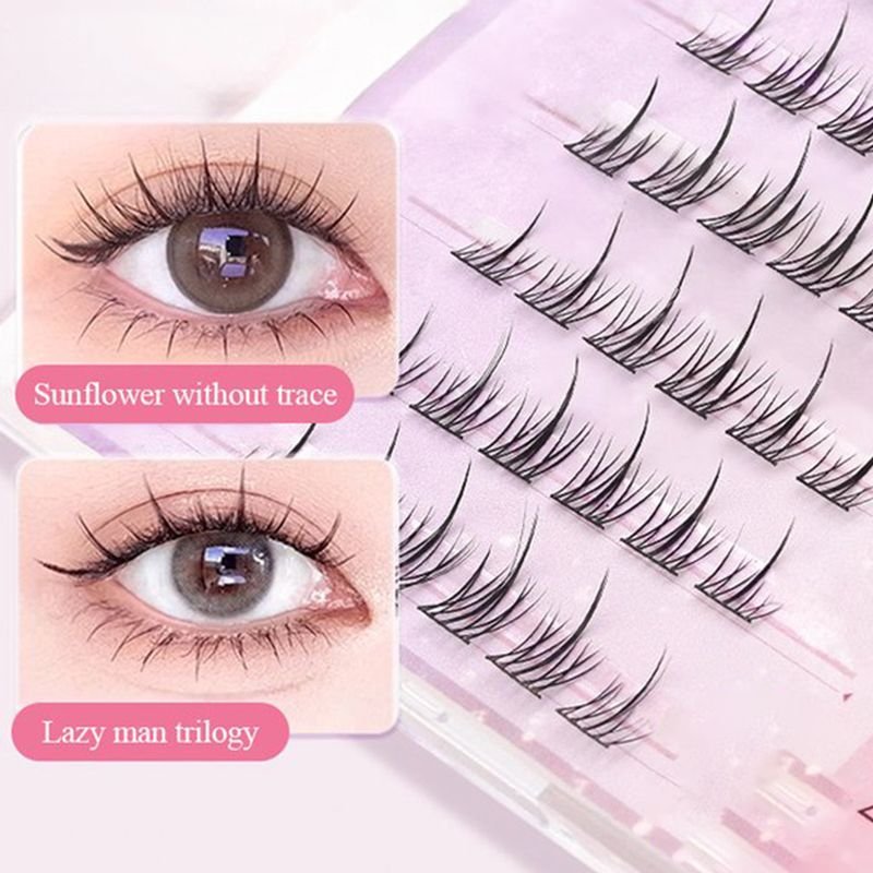 abe05fcfdee5fae6c8b286787b5ccc86.jpg Waterproof Glue-free Realistic False Eyelashes - Image 1