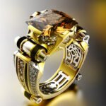 🎁Hot Sale🔥Heavy Duty Vintage Zirconia Wide Band Ring
