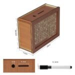 🎁 Hot Sale 49% OFF 🔥Wallet Fattening Program——Cash Vault Wooden Savings Box - Image 13