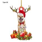 Christmas Tree Puppy Pendant Ornament - Image 24