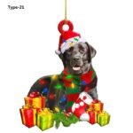 Christmas Tree Puppy Pendant Ornament - Image 25