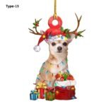 Christmas Tree Puppy Pendant Ornament - Image 19