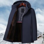 【Warm Gift】 Men's Thermal Thick Hooded Parka Coat - Image 2