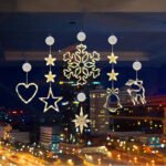 Special Gift - Christmas Ambiance Decorations Suction Cup LED Lights - Image 2