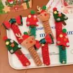 [Cute Gift] Christmas Colorful Telephone Wire Hair Bands for Kids - Image 2