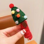 [Cute Gift] Christmas Colorful Telephone Wire Hair Bands for Kids - Image 6