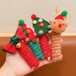 [Cute Gift] Christmas Colorful Telephone Wire Hair Bands for Kids - Image 3