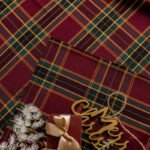Christmas Atmosphere Green and Red Classic Plaid Tablecloth - Image 4