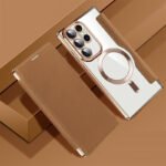 📱2024 New leather textured flip mobile phone case for Samsung - Image 13