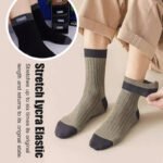 💥Big Sale 50% OFF💥 Colorblock Thermal Mid-Calf Socks - Image 11