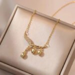 💃Special Gift🌹Women's Elegant Bell Orchid Necklace - Image 6